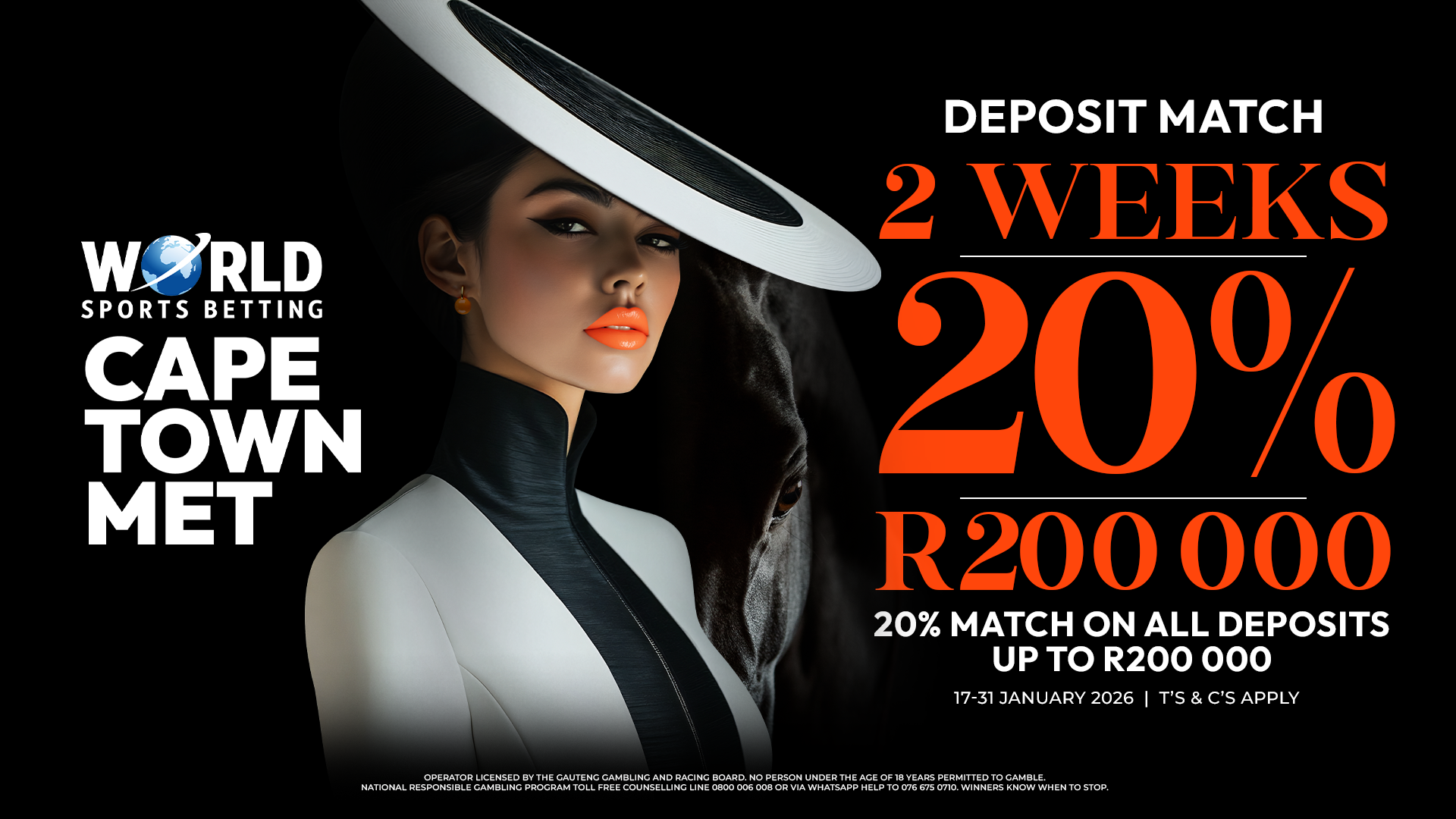 World Sports Betting featured promotion